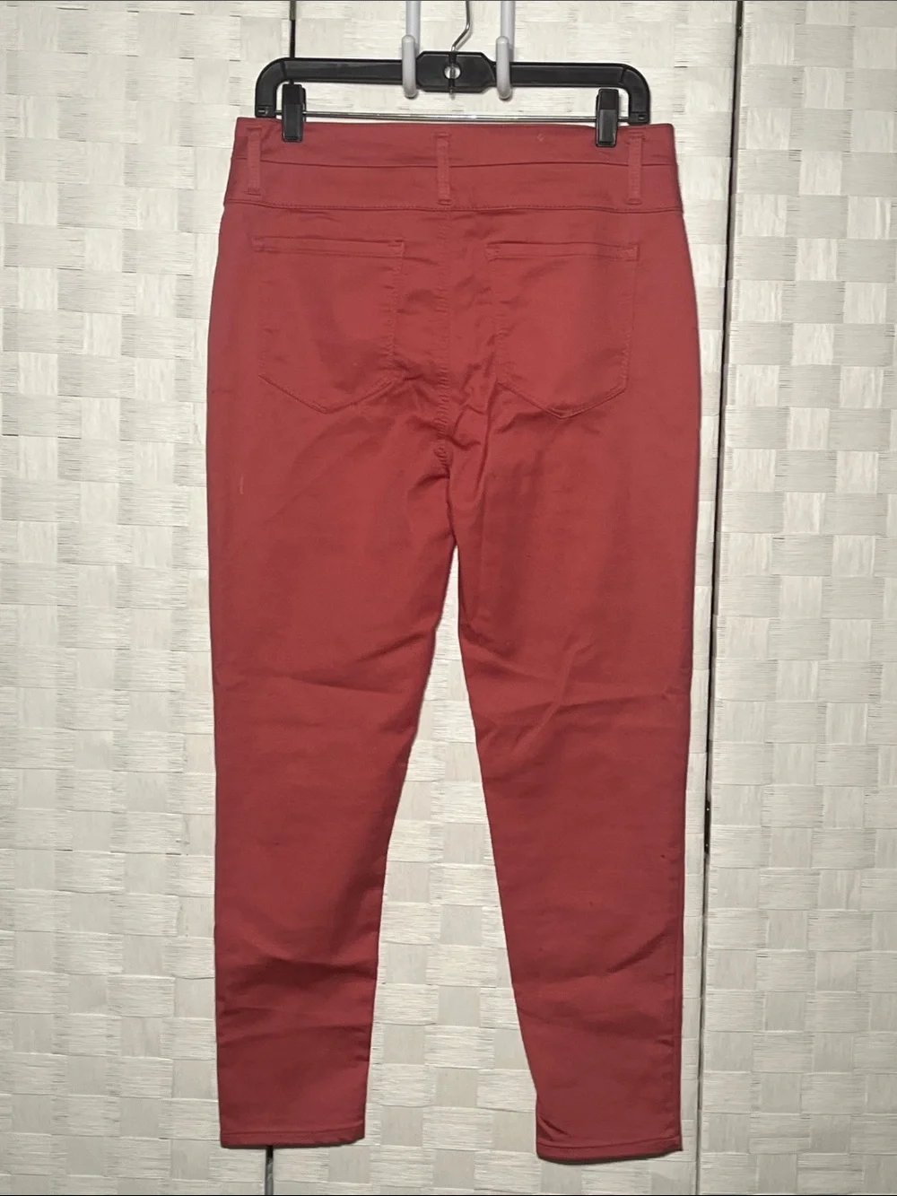 love, Fire Women's Skinny Pants in Deep Red - Picture 6 of 6